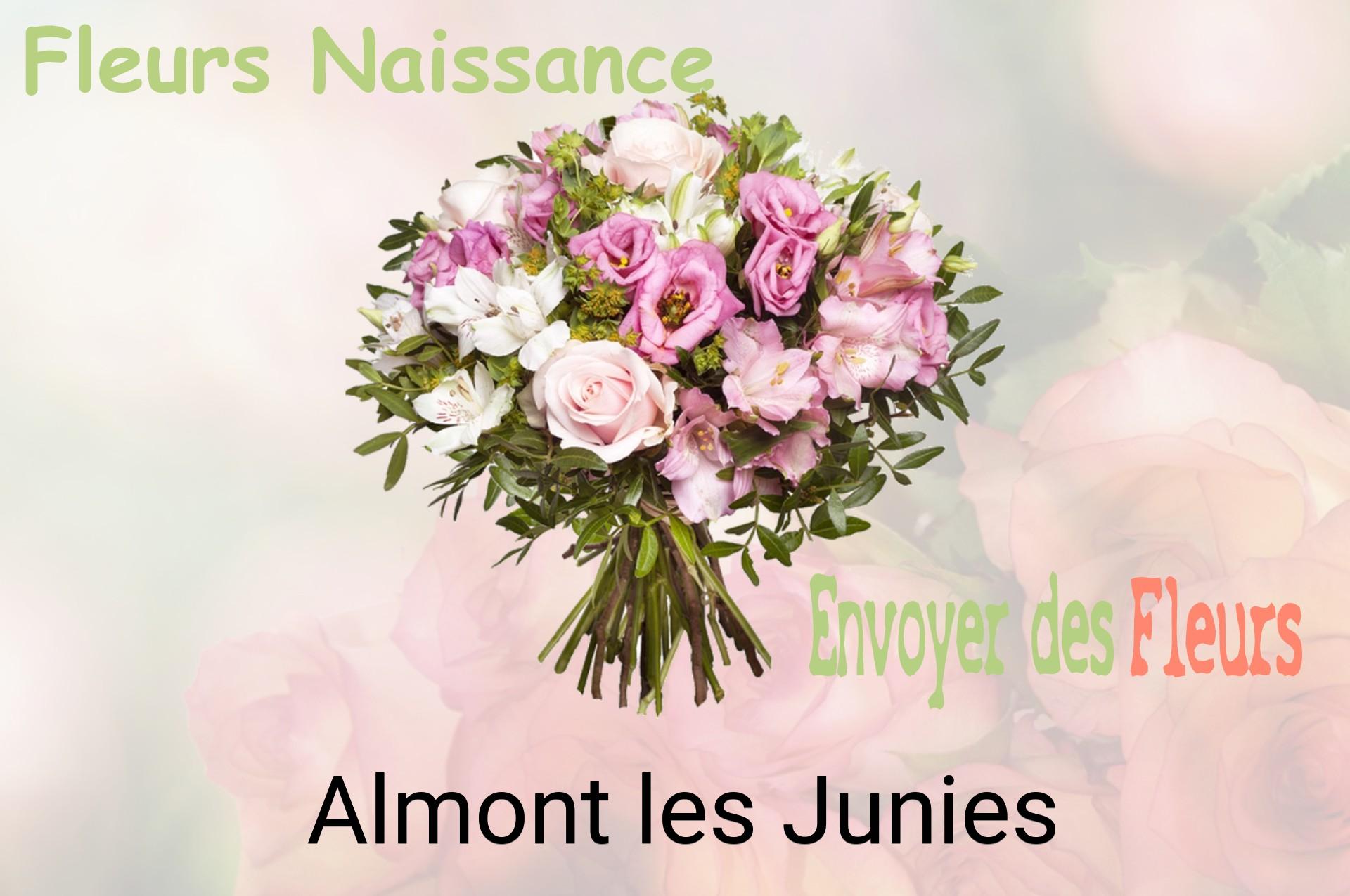 Bouquet de fleurs de naissance livré à Almont-les-Junies